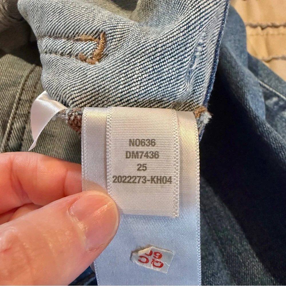 Madewell Mid Rise Kick Out Jeans Elkton Wash 25 Medium Wash Stretch Denim NO636 - Picture 7 of 10